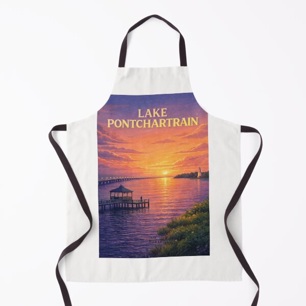 Item preview, Lake Pontchartrain Louisiana Sunset Lighthouse View designed and sold by Places On Earth.