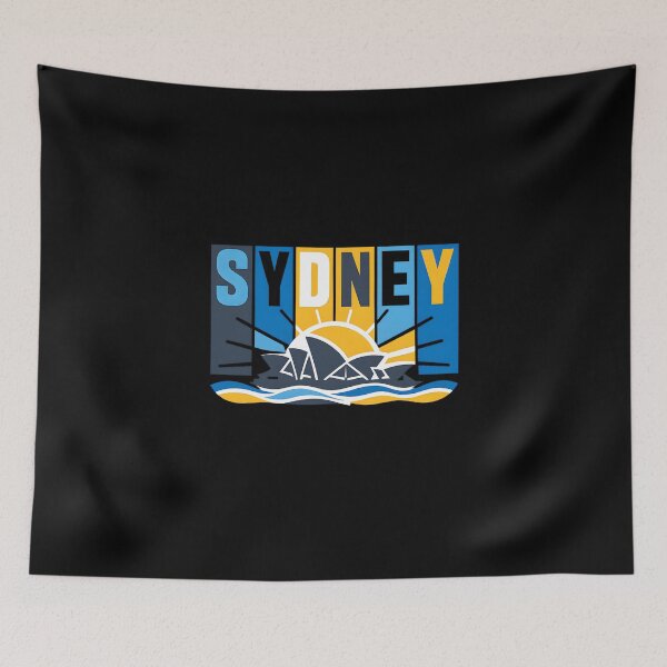 Item preview, Sydney Retro Vintage Travel Shirt designed and sold by SJarts Creative Studio.