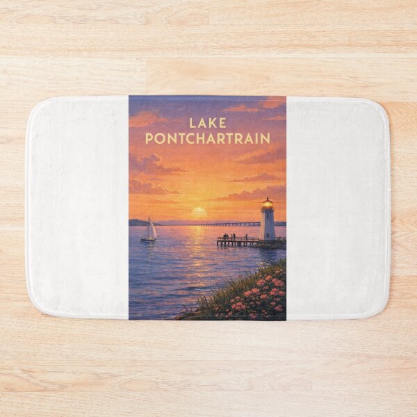 Item preview, Lake Pontchartrain Coastal Louisiana Evening Glow designed and sold by Places On Earth.