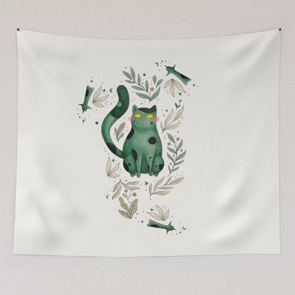 Item preview, GREEN CAT designed and sold by Susana Cristina Faria Morales.