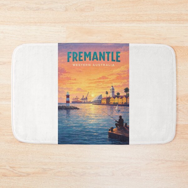 Item preview, Fremantle Western Australia Marina and Coastal Waterfront designed and sold by Places On Earth.