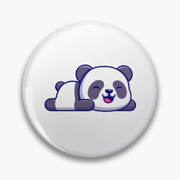 Item preview, Cute Lazy Sleeping Panda Cartoon designed and sold by Anke W 	 Ehrlichmann.