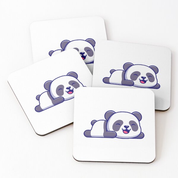 Item preview, Cute Lazy Sleeping Panda Cartoon designed and sold by Anke W 	 Ehrlichmann.