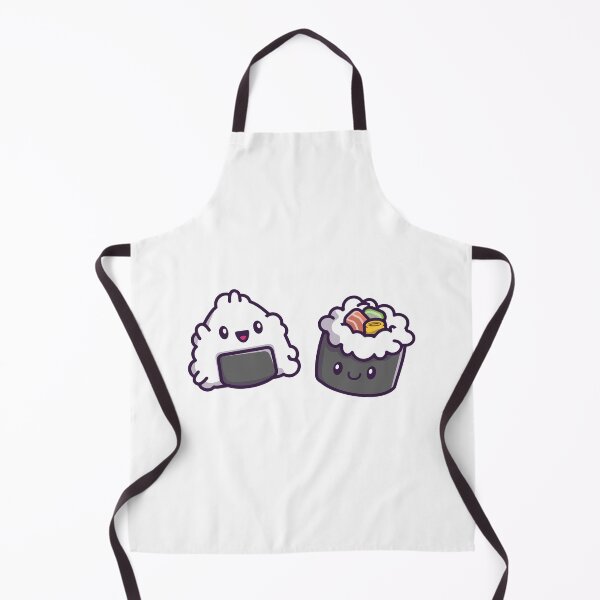 Item preview, Cute Kawaii Sushi and Onigiri Friends Illustration designed and sold by Anke W Ehrlichmann.