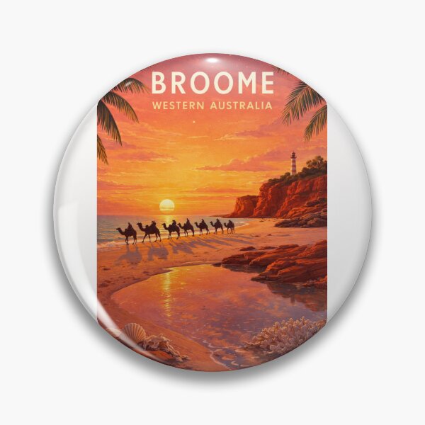 Item preview, Broome Western Australia Indian Ocean Sunset Coast designed and sold by Places On Earth.