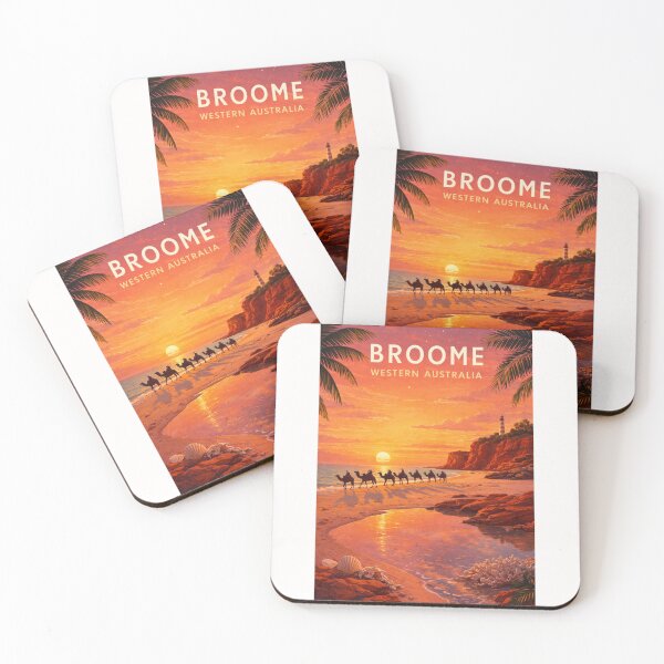 Item preview, Broome Western Australia Indian Ocean Sunset Coast designed and sold by Places On Earth.