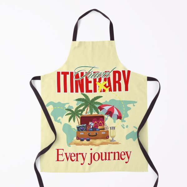 Item preview, Travel Itinerary Every Journey Vintage Vacation Graphic designed and sold by SilverSeaBKK.