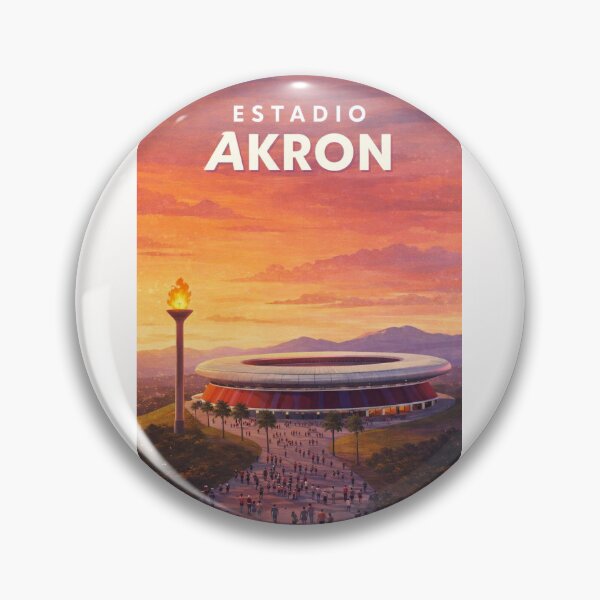 Item preview, Estadio Akron Guadalajara Football Arena at Sunset designed and sold by Places On Earth.