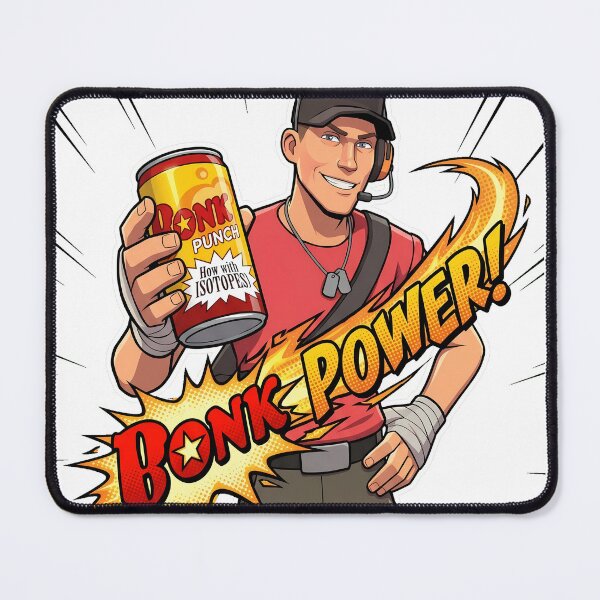 Item preview, Scout Team fortress 2 BONK POWER! designed and sold by Hellmitor.