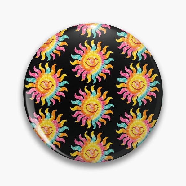 Item preview, Tie Dye Smiling Sun designed and sold by jgvisualarts.