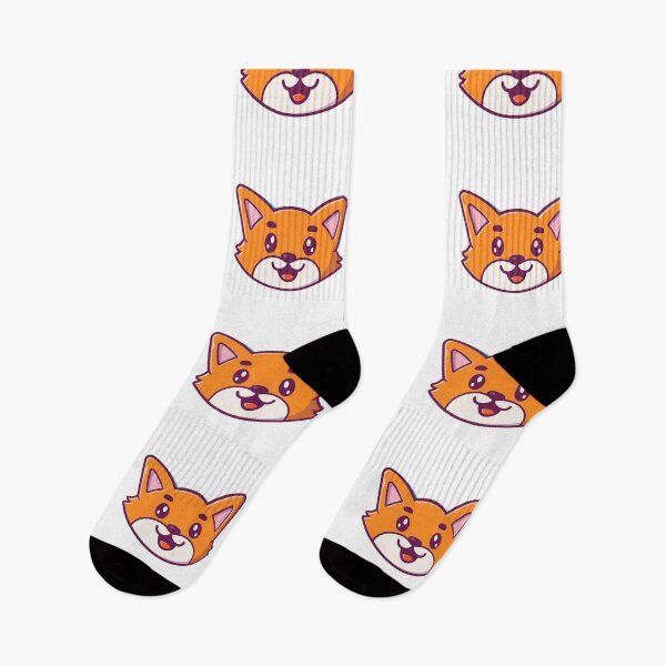 Item preview, Cute Kawaii Orange Fox Face Cartoon Illustration designed and sold by Anke W 	 Ehrlichmann.