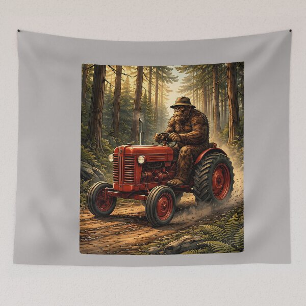 Item preview, Bigfoot Tractor Design for Farmer Dad Farming Farm Dad designed and sold by GreggRoss.
