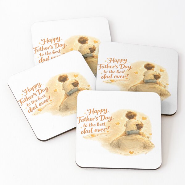 Item preview, Happy Father's Day to the Best Dad Ever designed and sold by neowana.