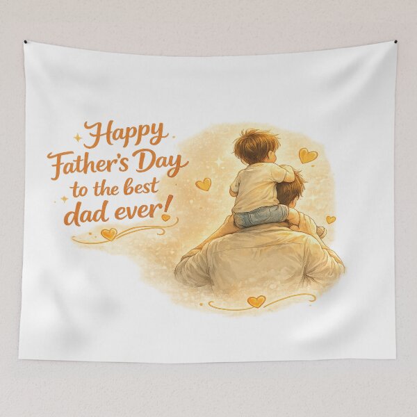 Item preview, Happy Father's Day to the Best Dad Ever designed and sold by neowana.