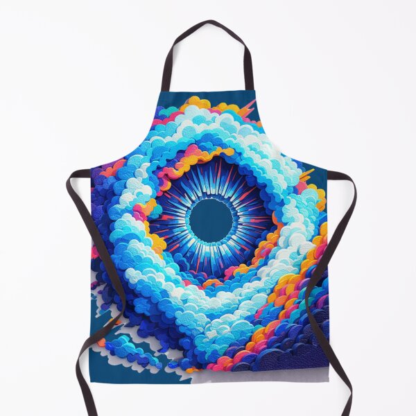 Item preview, Psychedelic Cloud Ring 3D Texture Art designed and sold by houta.