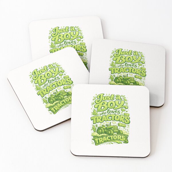Item preview, Just A Boy Who Loves Tractors Farm Life Country Quote designed and sold by Places On Earth.