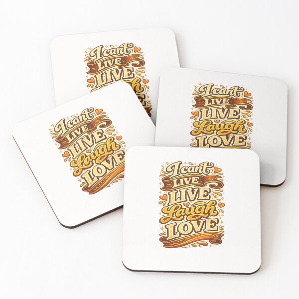 Item preview, I Cant Live Laugh Love Laugh Love Funny Retro Quote designed and sold by Places On Earth.