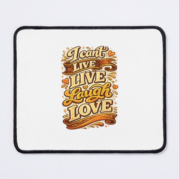Item preview, I Cant Live Laugh Love Laugh Love Funny Retro Quote designed and sold by Places On Earth.