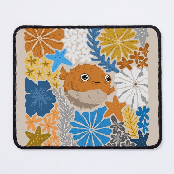 Item preview, Pufferfish - Aroace Flag PRINT designed and sold by HannahReeStudio.