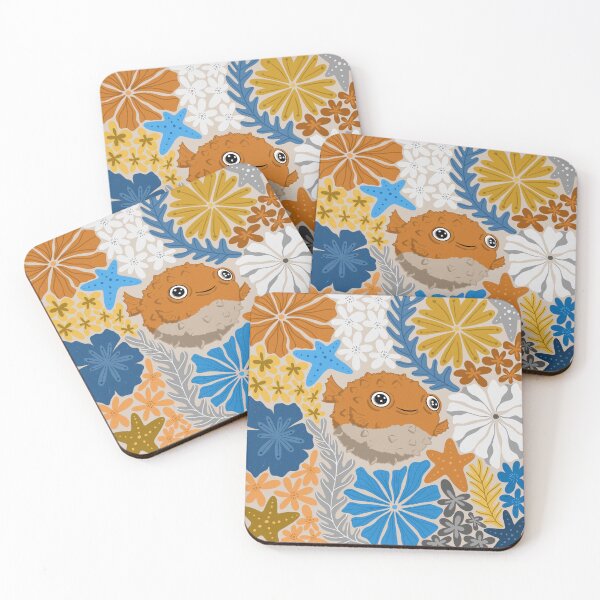 Item preview, Pufferfish - Aroace Flag PRINT designed and sold by HannahReeStudio.
