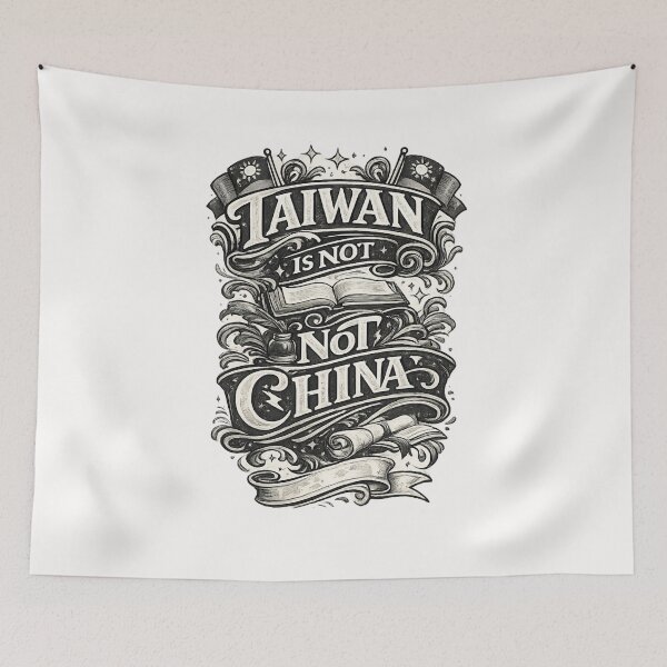 Item preview, Taiwan Is Not China Freedom Democracy Quote designed and sold by Places On Earth.