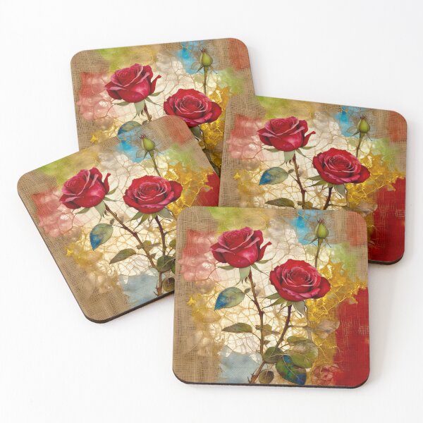Item preview, Enmeshed…a Red Rose. designed and sold by ©Janis Zroback.