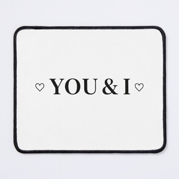 Item preview, You & I Minimal Romantic Aesthetic designed and sold by Lovestickerco.