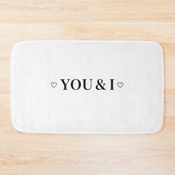 Item preview, You & I Minimal Romantic Aesthetic designed and sold by Lovestickerco.