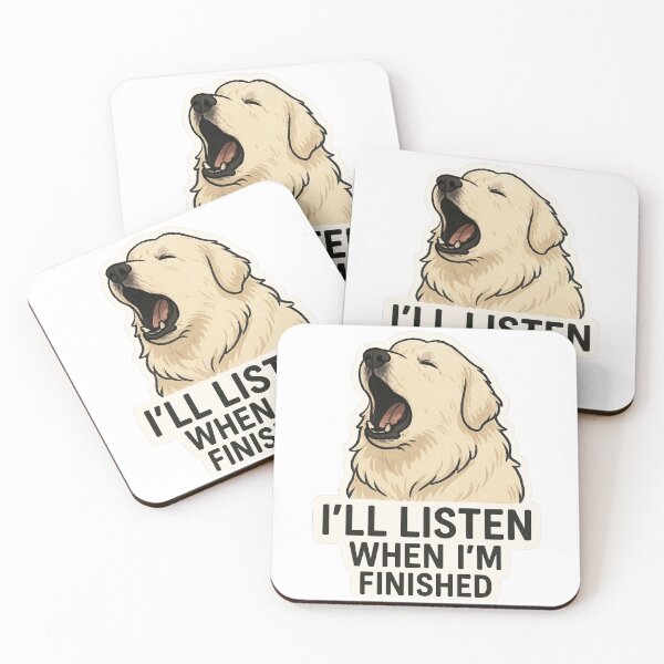 Item preview, Stubborn Great Pyrenees designed and sold by Endless Well Creations.