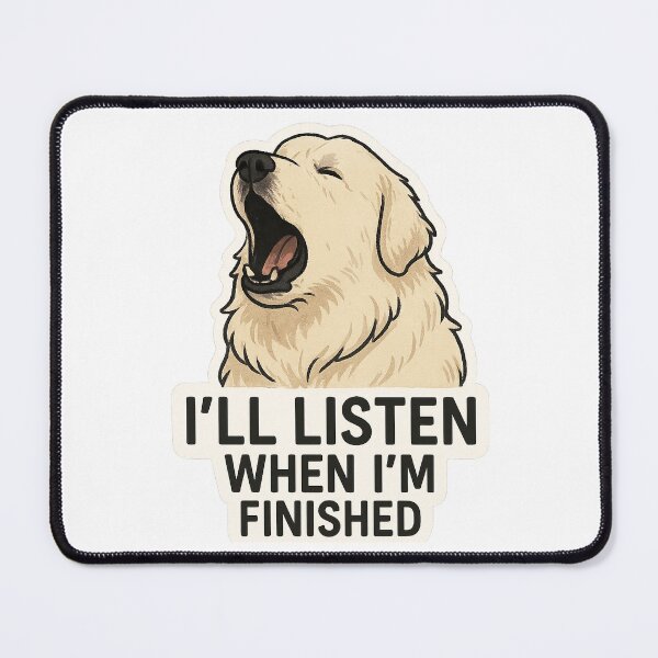 Item preview, Stubborn Great Pyrenees designed and sold by Endless Well Creations.
