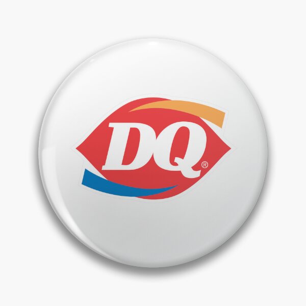 Item preview, Dairy Queen DQ Retro Fast Food Logo designed and sold by Anke W 	 Ehrlichmann.