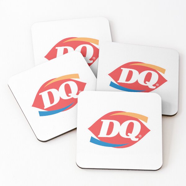 Item preview, Dairy Queen DQ Retro Fast Food Logo designed and sold by Anke W 	 Ehrlichmann.