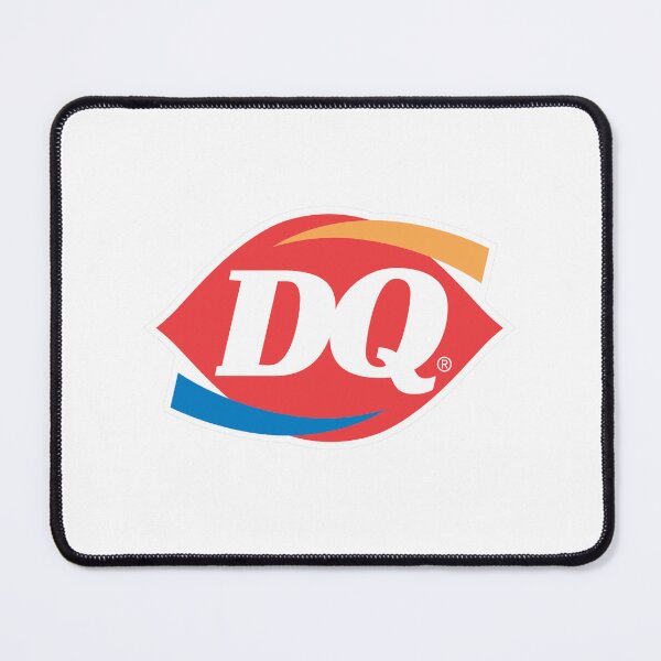 Item preview, Dairy Queen DQ Retro Fast Food Logo designed and sold by Anke W Ehrlichmann.