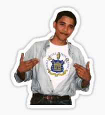 Trinity College Obama Sticker Sticker