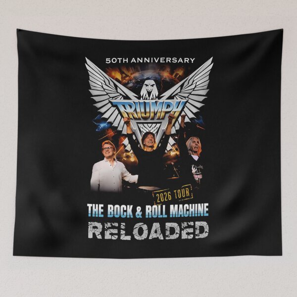 Item preview, Triumph Band 50Th Anniversary 2026 Tour designed and sold by DesignStudioSL.