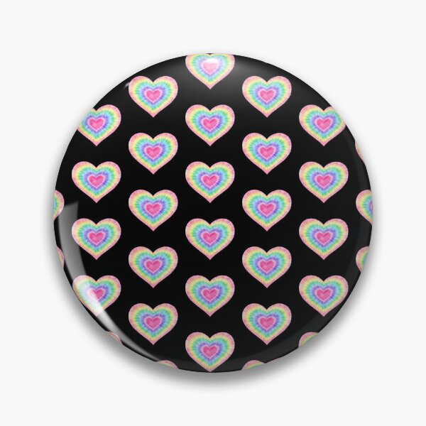 Item preview, Rainbow Tie Dye Heart designed and sold by jgvisualarts.