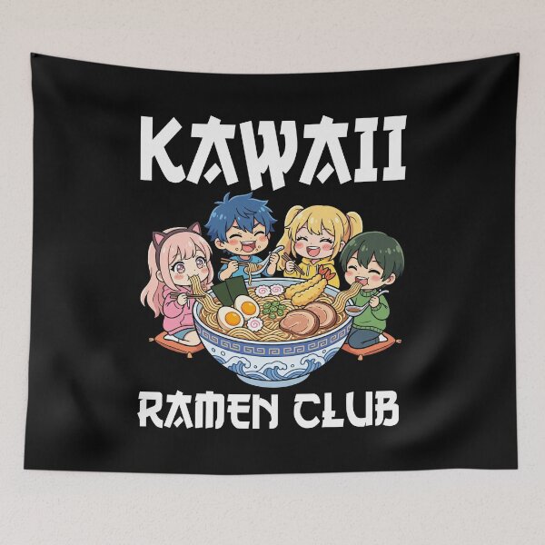 Item preview, ANIME - KAWAII RAMEN CLUB designed and sold by KEF Custom.