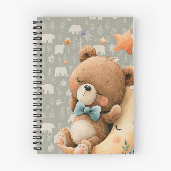 Item preview, Little Bear Design - Aesthetic Pattern Print Design for fabrics designed and sold by Just4Sinners.