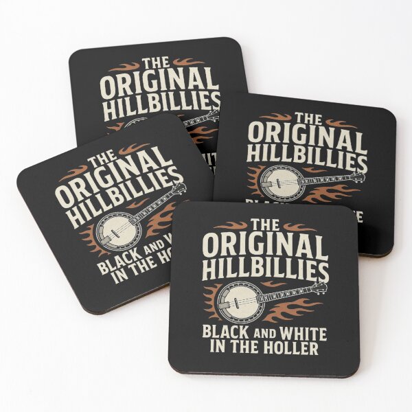 Item preview, Perfect for hillbillies, bluegrass fans, southern rock lovers, and anyone who proudly reppin’ that original backwoods vibe.  AI-assisted design created with Grok by xAI.   designed and sold by The imaginary unit..