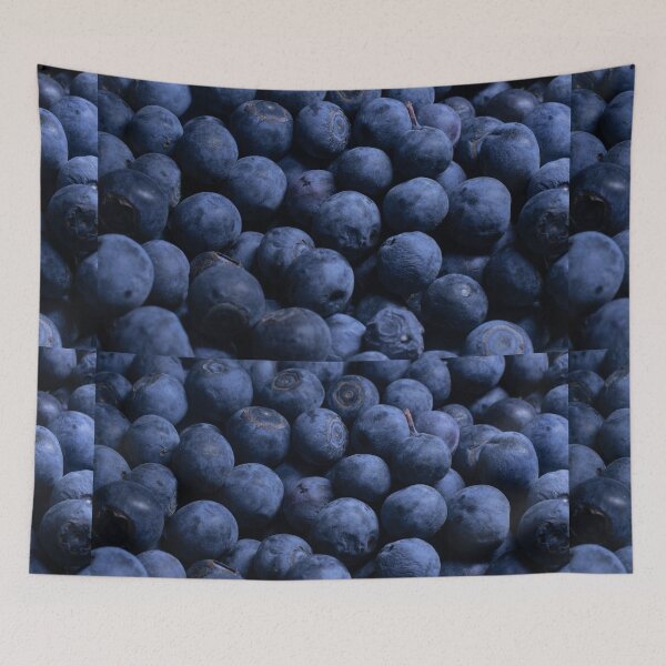 Item preview, A Close-Up Image Of A Vibrant Pile Of Blueberries, Emphasizing Their Freshness And Appealing Texture designed and sold by Shonti.