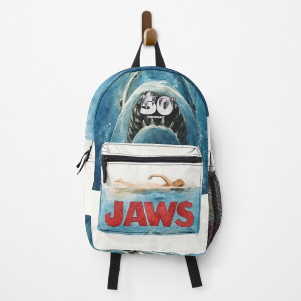 Item preview, Jaws Watercolor Poster Tribute designed and sold by Lifer Art and Design.