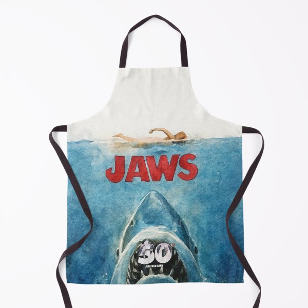 Item preview, Jaws  Watercolor Poster Tribute designed and sold by Lifer Art and Design.