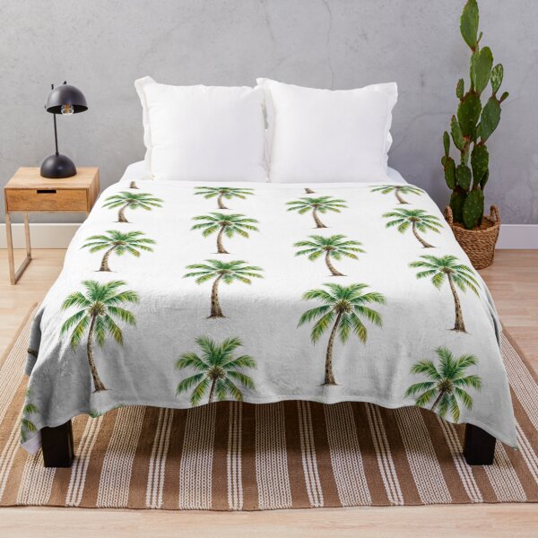 Item preview, Acuarela de palmeras tropicales, estética veraniega de playa. designed and sold by SOUFIANE1991.