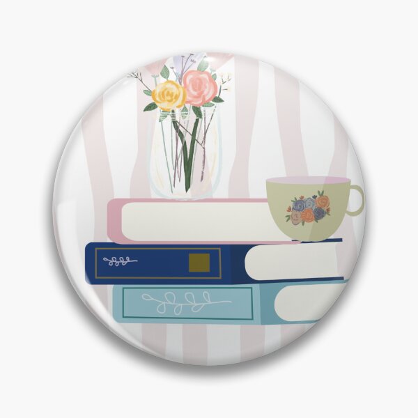 Item preview, BOOKS WITH FLOWERS designed and sold by arailustrada.