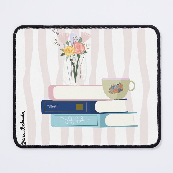 Item preview, BOOKS WITH FLOWERS designed and sold by arailustrada.