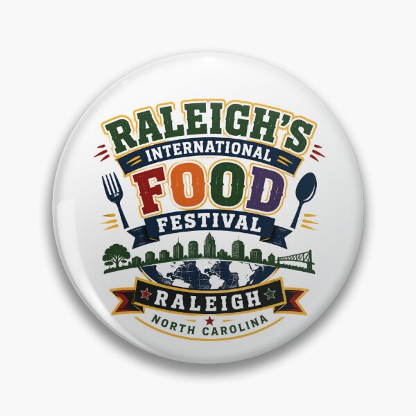 Item preview, Raleigh’s International Food Festival – North Carolina designed and sold by Combat Skies.