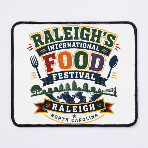 Item preview, Raleigh’s International Food Festival – North Carolina designed and sold by Combat Skies.