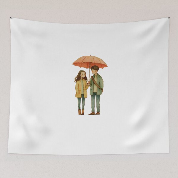 Item preview, Comfort Person Aesthetic Romantic Art Print designed and sold by JaiSoftStudio.