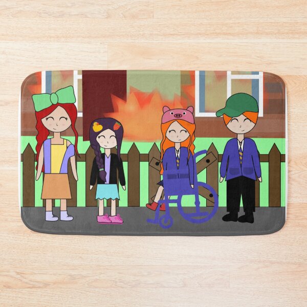 Item preview, House on Fire designed and sold by GooglyEyes-.
