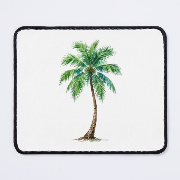 Item preview, Acuarela de palmeras tropicales, estética veraniega de playa. designed and sold by SOUFIANE1991.